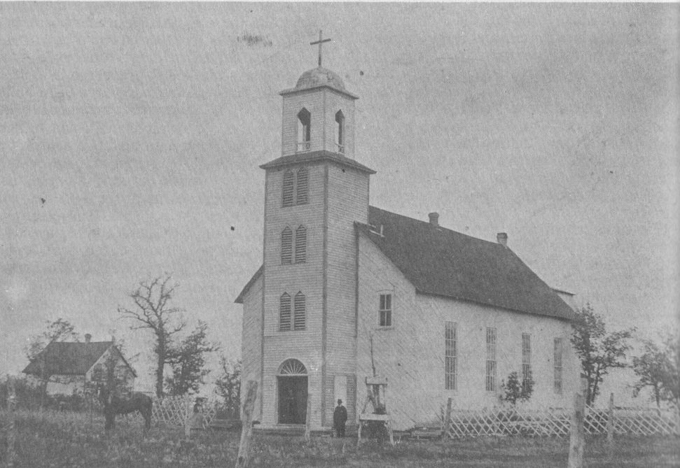 Saint John the Baptist Catholic Church located in St. John N.D. 
